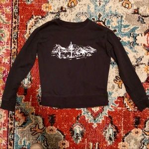 Desert Vibes Black Pull Over Sweatshirt